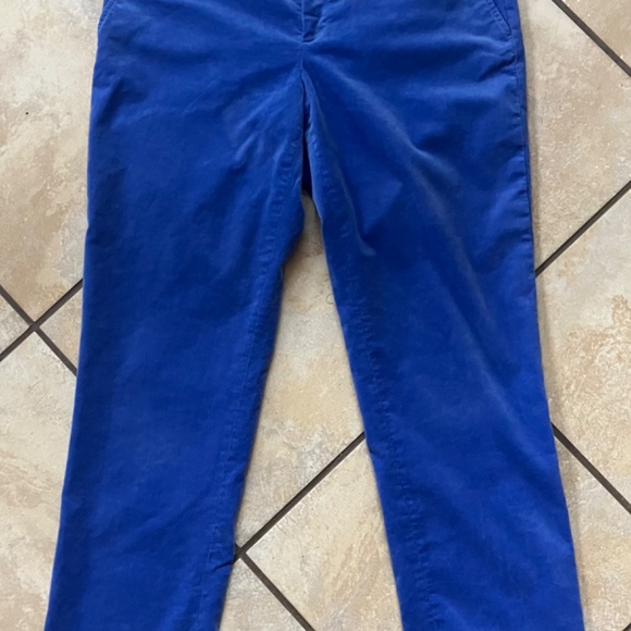 Banana Republic Fine Corduroy Ryan Pants – Blue, Size 8 - Picture 9 of 10